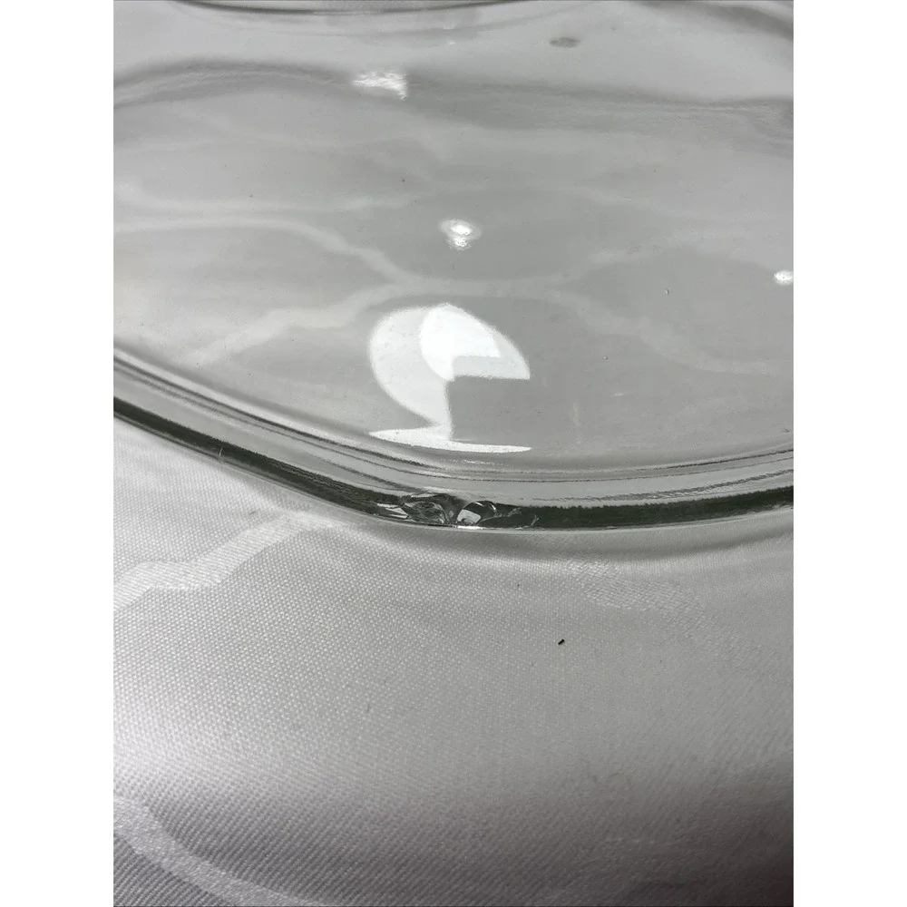 Original Rival Crock Pot Oval Glass Cover Lid Only  3860 3745 3755 3756 Chipped